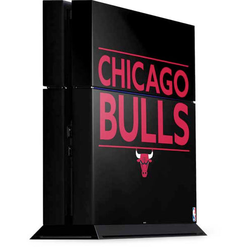 NBA Chicago Bulls Standard - Black PlayStation PS4 Skins