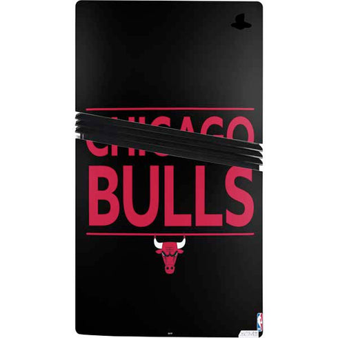 NBA Chicago Bulls Standard - Black PS5 Pro Bundle Skin