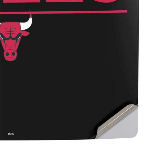 NBA Chicago Bulls Standard - Black PS5 Pro Console Skin