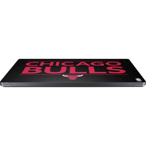 NBA Chicago Bulls Standard - Black Surface Laptop 7 13.8in Skin