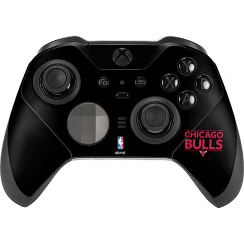 NBA Chicago Bulls Standard - Black Xbox Elite Wireless Controller Series 2 Skin