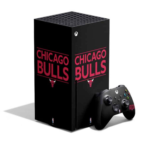 NBA Chicago Bulls Standard - Black Xbox Series X Skins