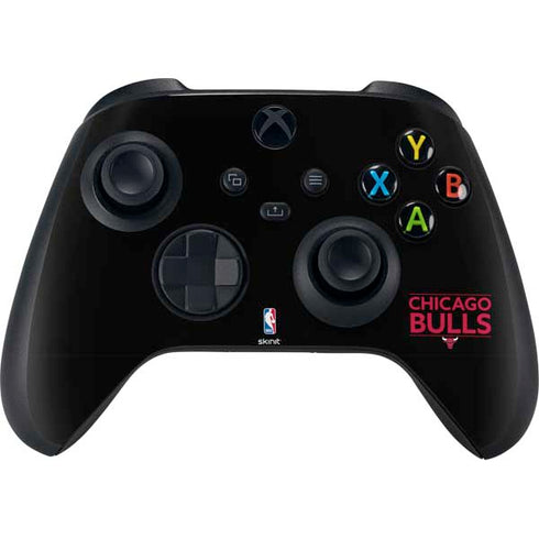 NBA Chicago Bulls Standard - Black Xbox Series X Controller Skin