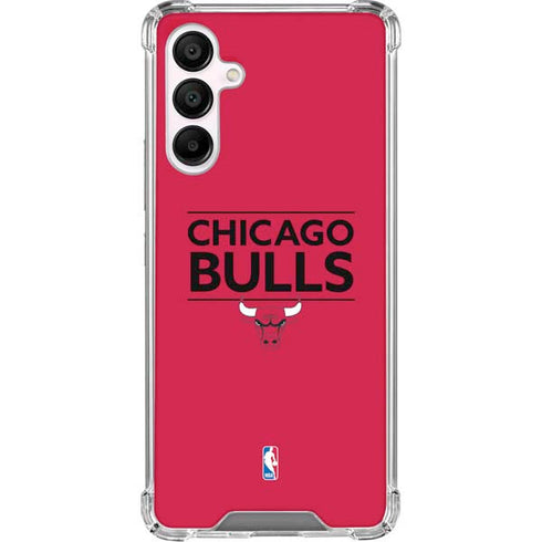 NBA Chicago Bulls Standard - Red Galaxy A16 5G Clear Case