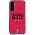 NBA Chicago Bulls Standard - Red Galaxy A36 5G Clear Case