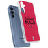 NBA Chicago Bulls Standard - Red Galaxy A55 5G Clear Case