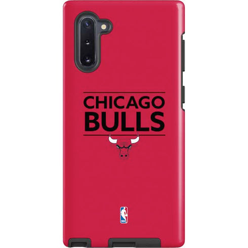 NBA Chicago Bulls Standard - Red Galaxy Cases