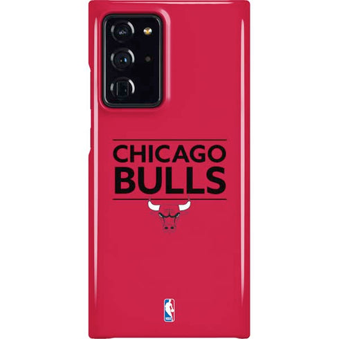 NBA Chicago Bulls Standard - Red Galaxy Cases