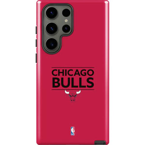 NBA Chicago Bulls Standard - Red Galaxy S23 Ultra Pro Case