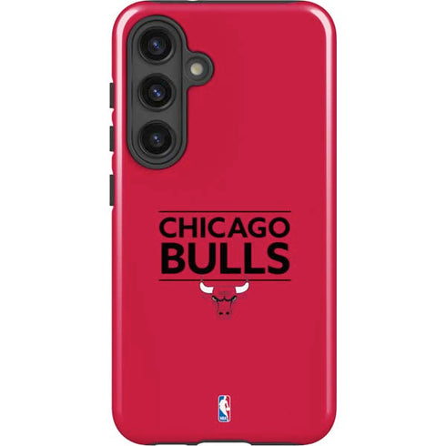 NBA Chicago Bulls Standard - Red Galaxy S25 Impact Case