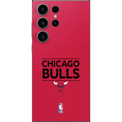 NBA Chicago Bulls Standard - Red Galaxy S25 Ultra Skin