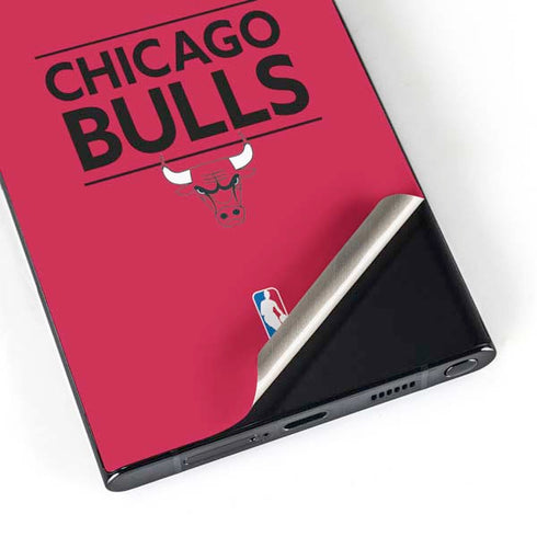 NBA Chicago Bulls Standard - Red Galaxy S25 Ultra Skin