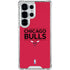 NBA Chicago Bulls Standard - Red Galaxy S25 Ultra Clear Case