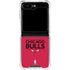 NBA Chicago Bulls Standard - Red Galaxy Z Flip6 Clear Case