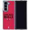 NBA Chicago Bulls Standard - Red Galaxy Z Fold5 5G Clear Case