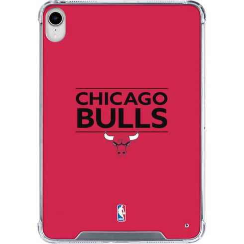 NBA Chicago Bulls Standard - Red iPad 11th Gen (2025) Clear Case