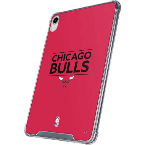NBA Chicago Bulls Standard - Red iPad 11th Gen (2025) Clear Case