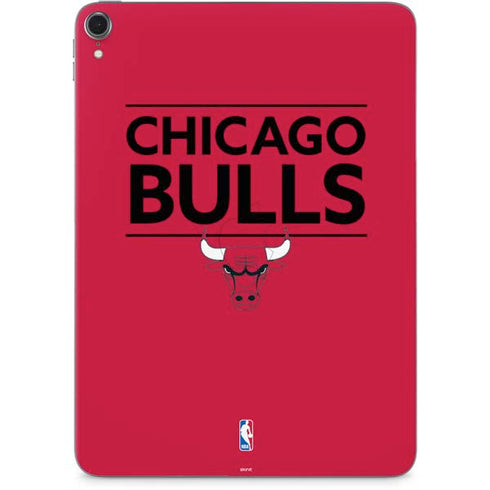 NBA Chicago Bulls Standard - Red Apple iPad Pro Skin