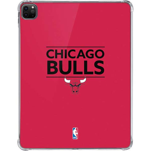NBA Chicago Bulls Standard - Red iPad Pro 11in (2024) Clear Case