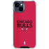 NBA Chicago Bulls Standard - Red iPhone 15 Clear Case