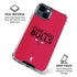 NBA Chicago Bulls Standard - Red iPhone 15 Clear Case