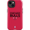 NBA Chicago Bulls Standard - Red iPhone 15 Impact Case