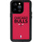 NBA Chicago Bulls Standard - Red iPhone 15 Pro Waterproof Case