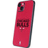 NBA Chicago Bulls Standard - Red iPhone 15 Skin
