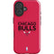 NBA Chicago Bulls Standard - Red iPhone 16 Impact Case