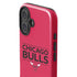 NBA Chicago Bulls Standard - Red iPhone 16 Impact Case