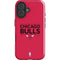 NBA Chicago Bulls Standard - Red iPhone 16 Plus Impact Case