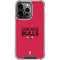 NBA Chicago Bulls Standard - Red iPhone 16 Pro Clear Case