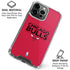 NBA Chicago Bulls Standard - Red iPhone 16 Pro Clear Case