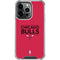 NBA Chicago Bulls Standard - Red iPhone 16 Pro Max Clear Case