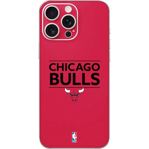 NBA Chicago Bulls Standard - Red iPhone 16 Pro Max Skin