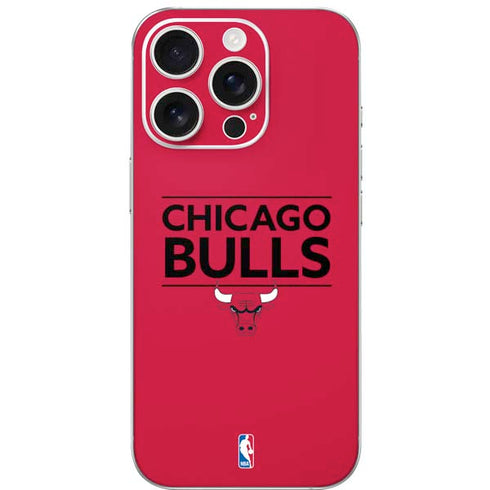 NBA Chicago Bulls Standard - Red iPhone 16 Pro Skin
