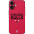 NBA Chicago Bulls Standard - Red iPhone 16 Skin