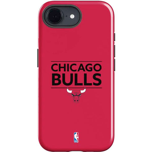 NBA Chicago Bulls Standard - Red iPhone 16e Impact Case