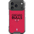 NBA Chicago Bulls Standard - Red iPhone 18 Pro Clear Case