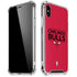 NBA Chicago Bulls Standard - Red iPhone X/XS Clear Case