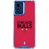 NBA Chicago Bulls Standard - Red Moto G 5G (2024) Clear Case