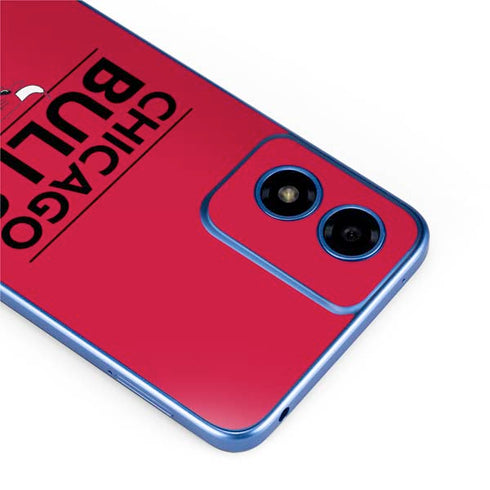 NBA Chicago Bulls Standard - Red Moto G Play 4G (2024) Skin
