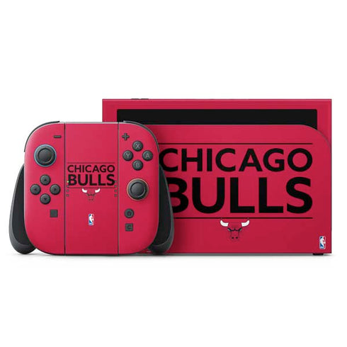 NBA Chicago Bulls Standard - Red Nintendo Skins