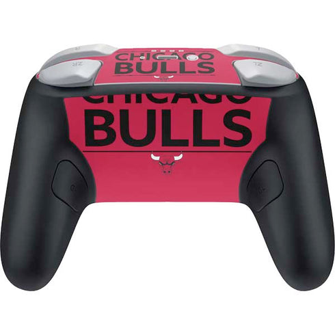 NBA Chicago Bulls Standard - Red Nintendo Switch 2 (2025) Pro Controller Skin