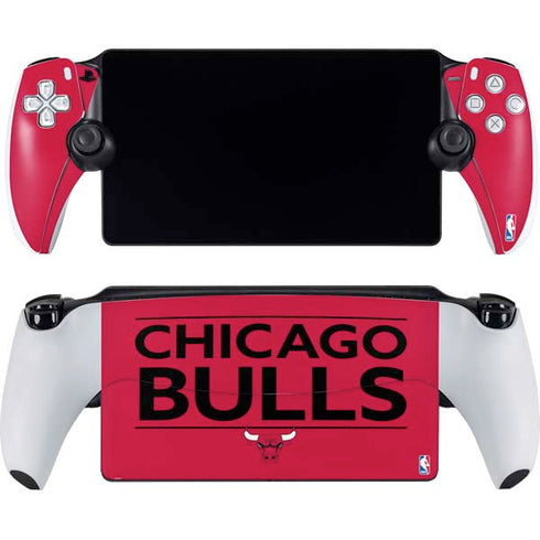 NBA Chicago Bulls Standard - Red PlayStation Portal Remote Player Skin