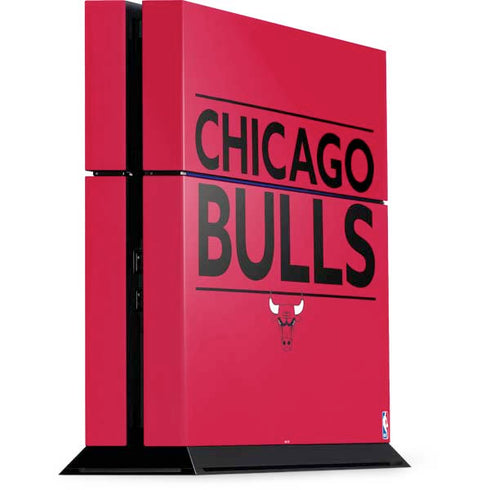 NBA Chicago Bulls Standard - Red PlayStation PS4 Skins