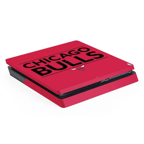 NBA Chicago Bulls Standard - Red PS4 Slim Skin