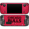 NBA Chicago Bulls Standard - Red Steam Deck Handheld Gaming Computer OLED Skin