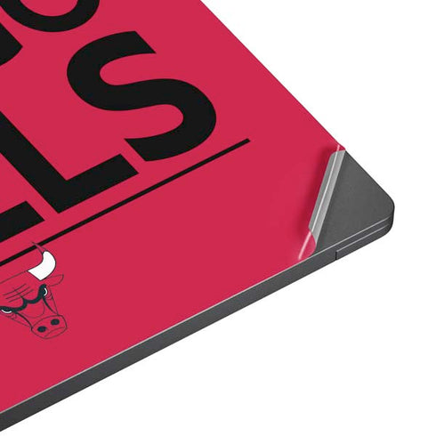 NBA Chicago Bulls Standard - Red Surface Laptop 7 15in Skin