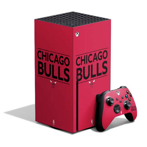 NBA Chicago Bulls Standard - Red Xbox Series X Skins